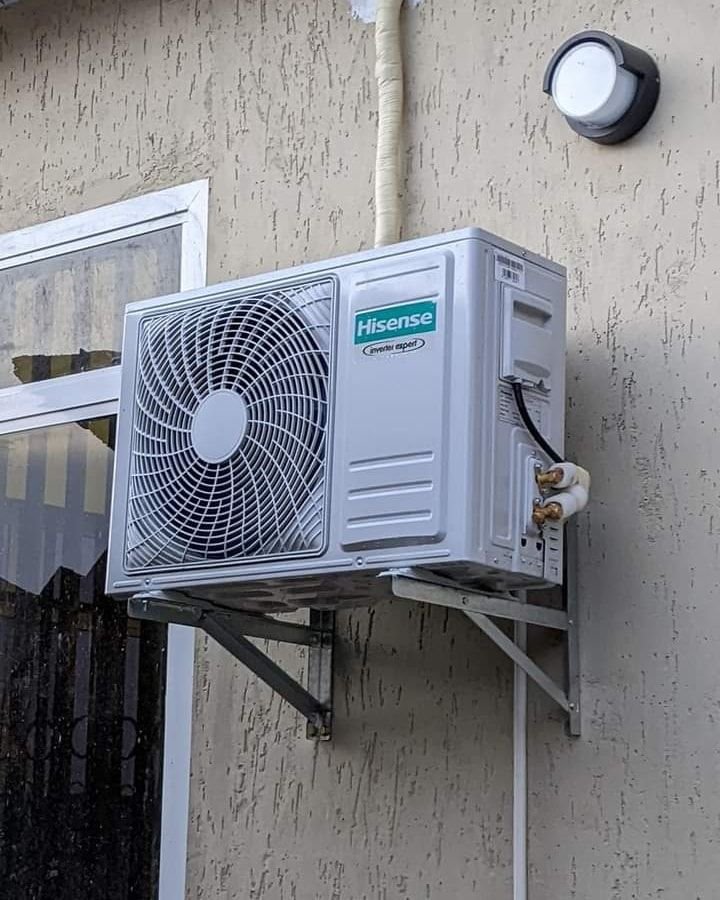 AC service by JJ Smart Services technician