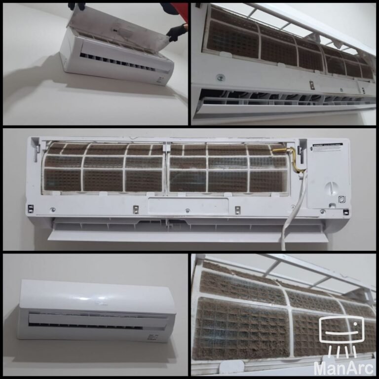 AC service by JJ Smart Services technician