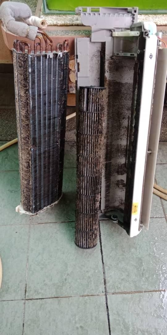 AC service by JJ Smart Services technician