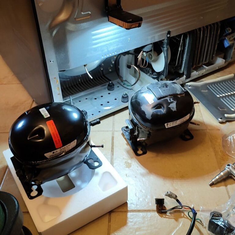 Fridge repair by JJ Smart Services technician